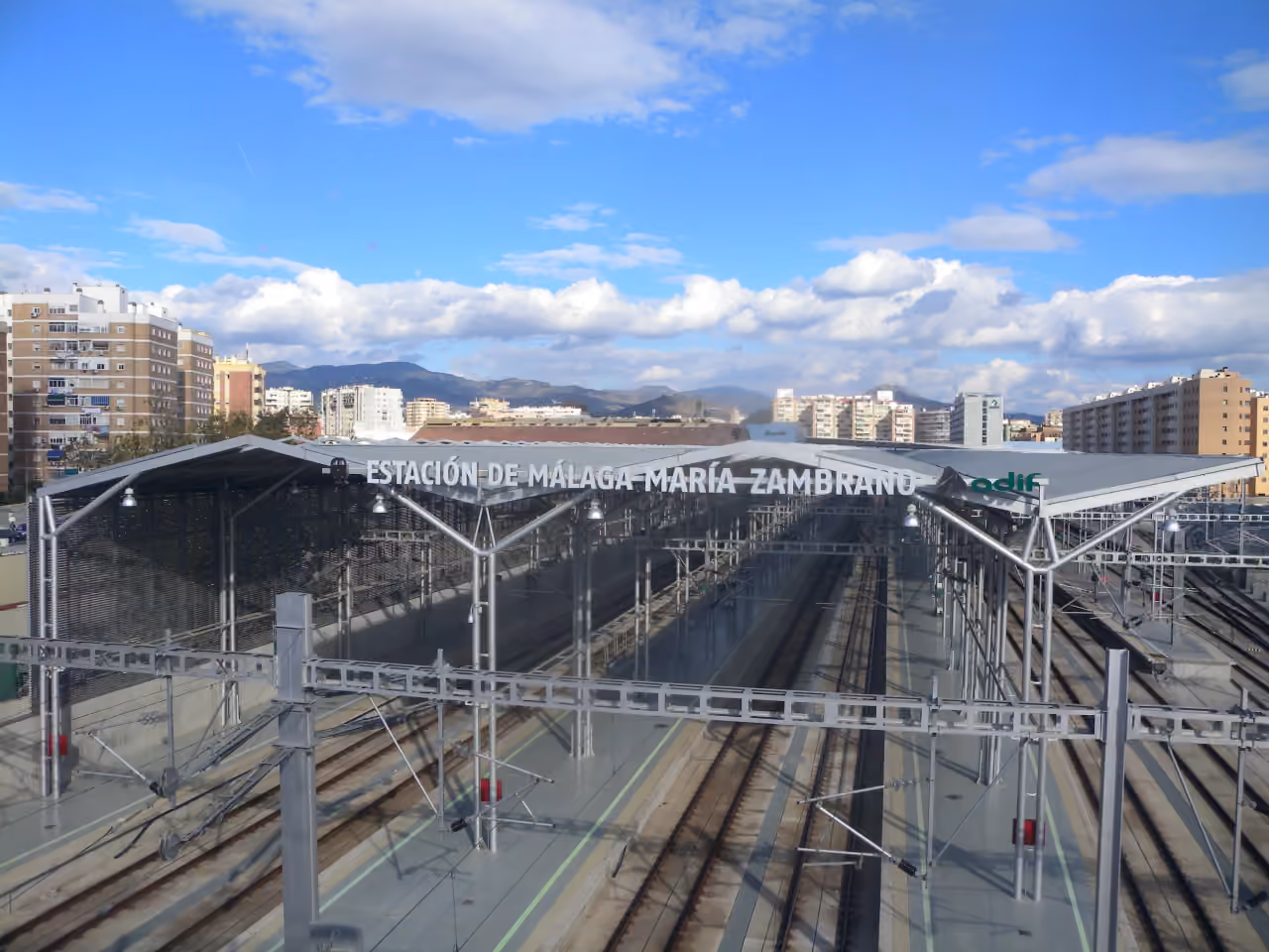 Umgebungsfoto von Málaga María Zambrano railway station nahe MALAGA CENTRUM