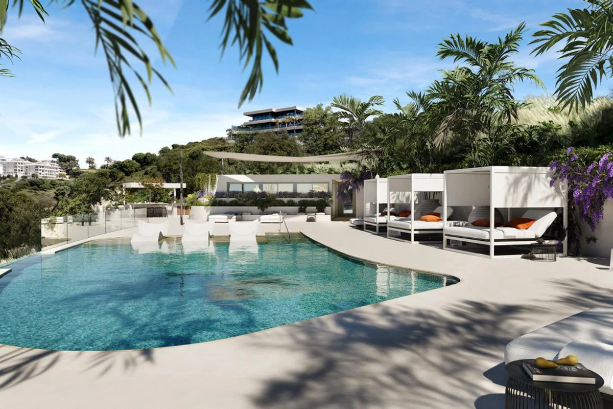 Interiørbillede for MACAN BEACH RESIDENCES: vurder opholdsrum, køkkenflow og glaspartier; kontroller udsyn, orientering, etage og tilgængelighed…